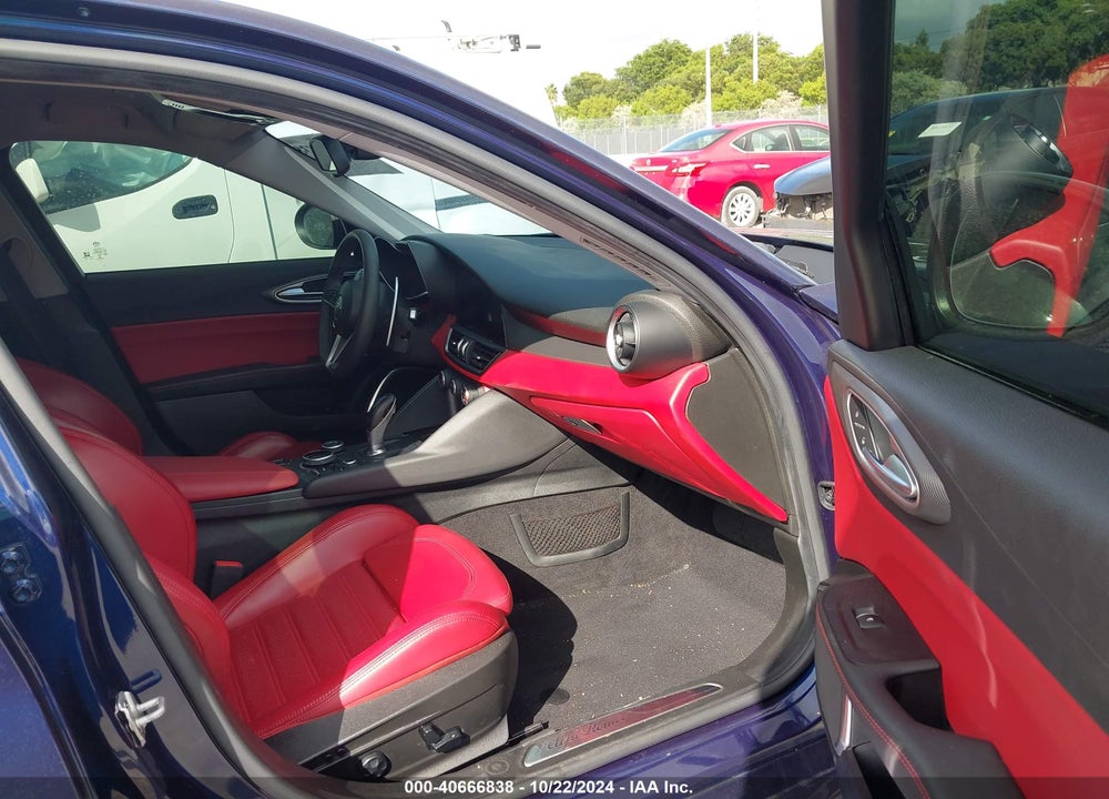 2019 ALFA ROMEO GIULIA TI SPORT RWD VIN: ZARFAMBN7K7600893