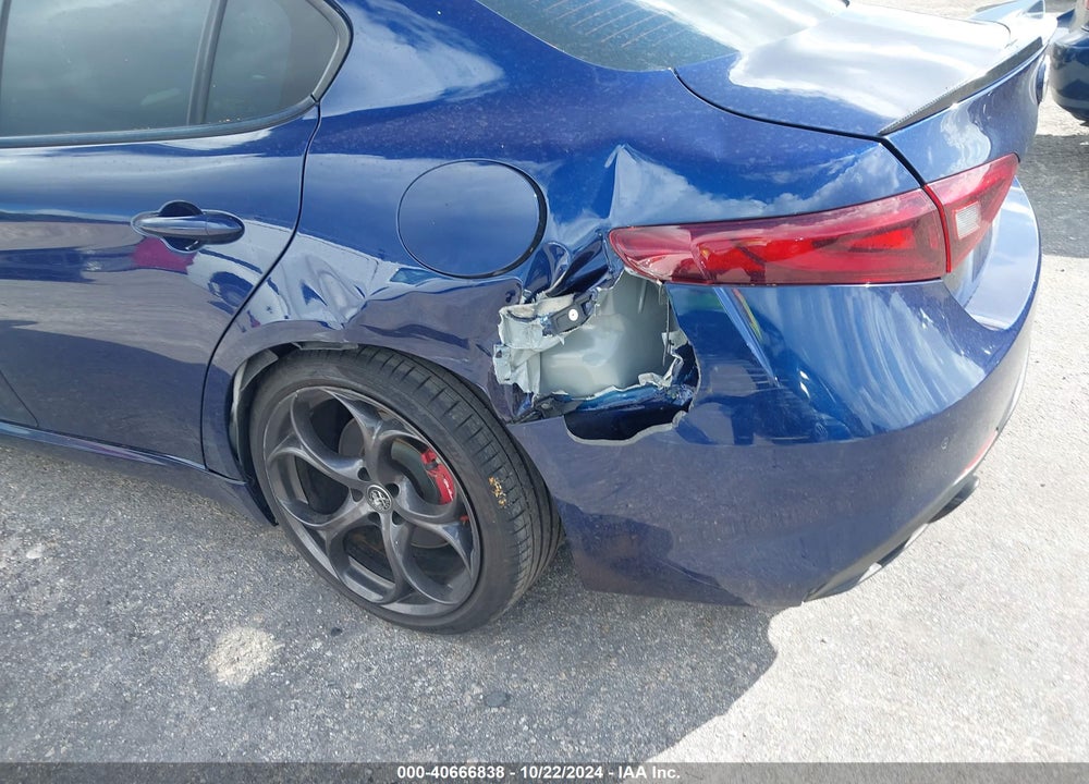 2019 ALFA ROMEO GIULIA TI SPORT RWD VIN: ZARFAMBN7K7600893