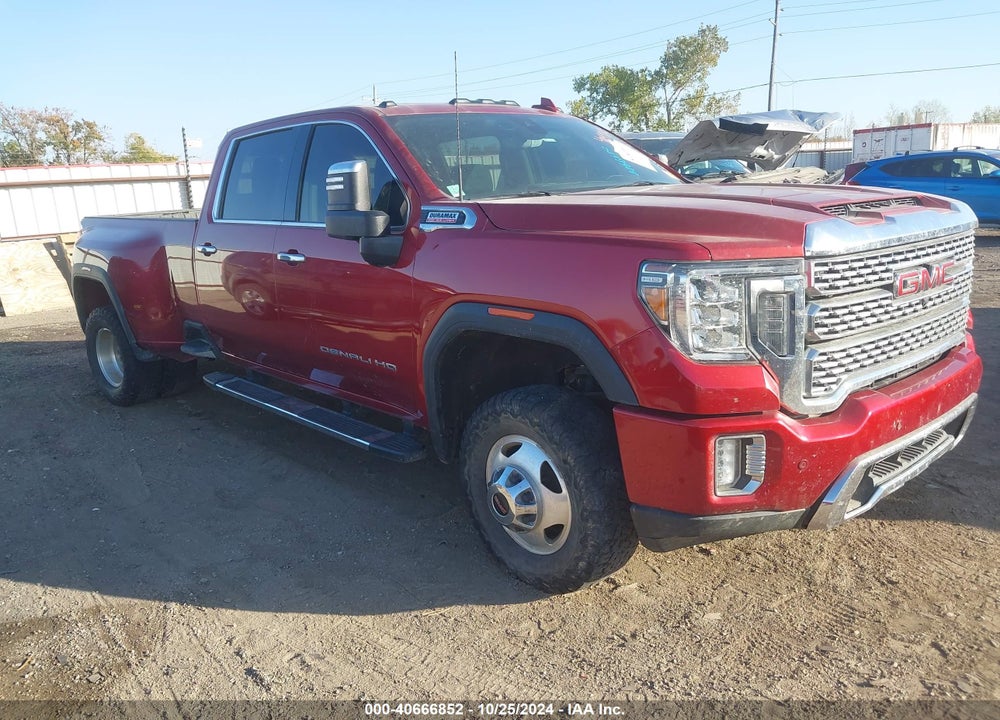 2021 GMC SIERRA 3500HD 4WD  LONG BED DENALI VIN: 1GT49WEYXMF142562