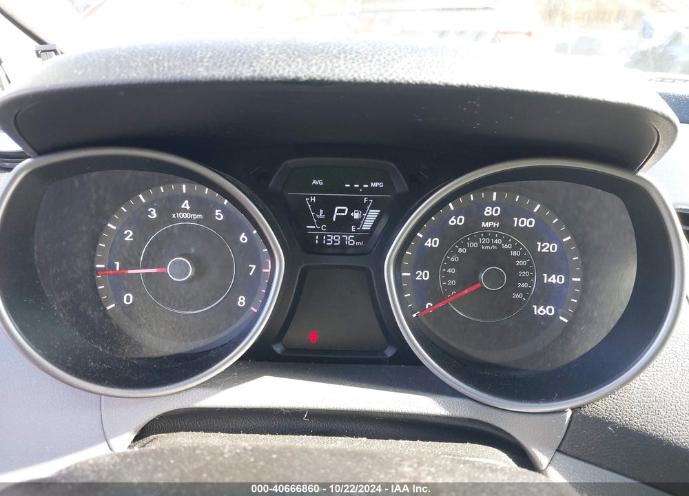 2014 HYUNDAI ELANTRA SE VIN: 5NPDH4AE9EH481954