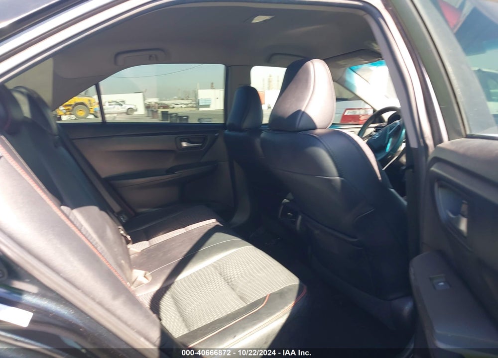2015 TOYOTA CAMRY SE VIN: 4T1BF1FK7FU955431