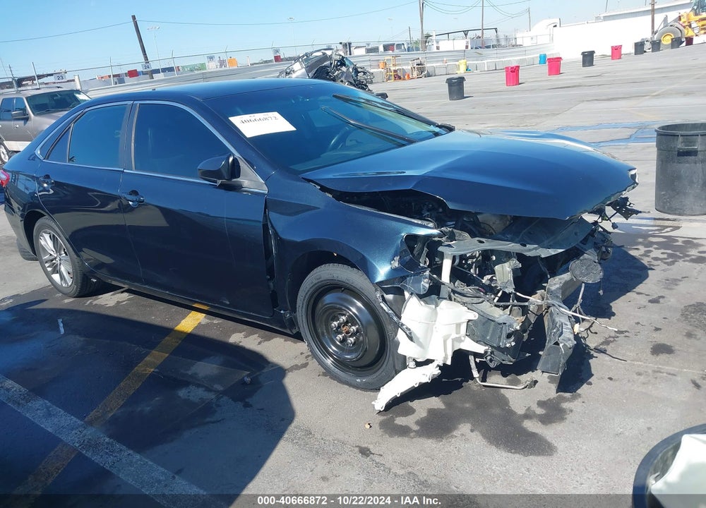 2015 TOYOTA CAMRY SE VIN: 4T1BF1FK7FU955431