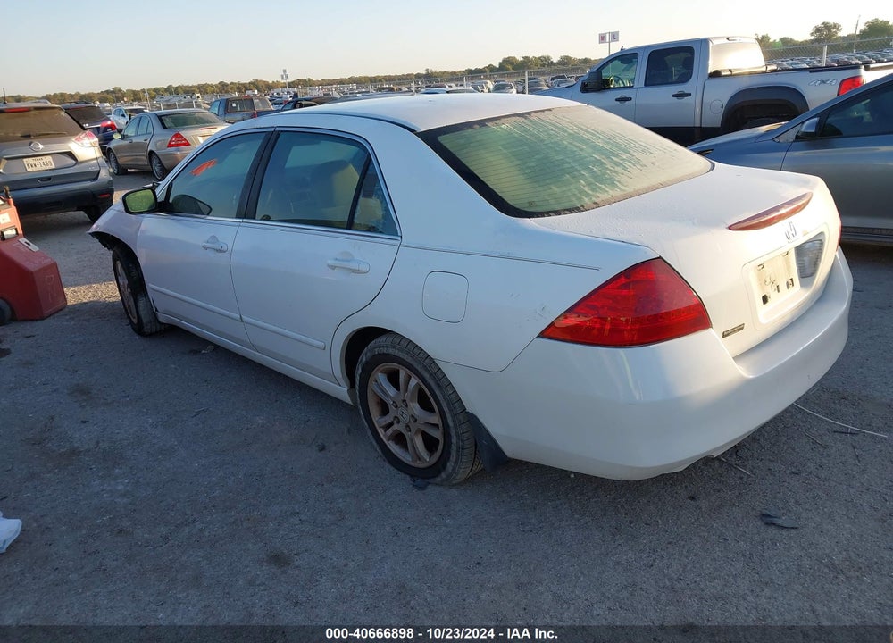 2007 HONDA ACCORD SDN VIN: 1HGCM56327A174965
