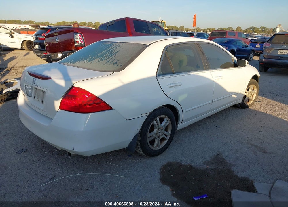 2007 HONDA ACCORD SDN VIN: 1HGCM56327A174965
