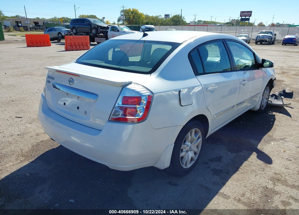 2012 NISSAN SENTRA 2.0 S VIN: 3N1AB6AP3CL707732