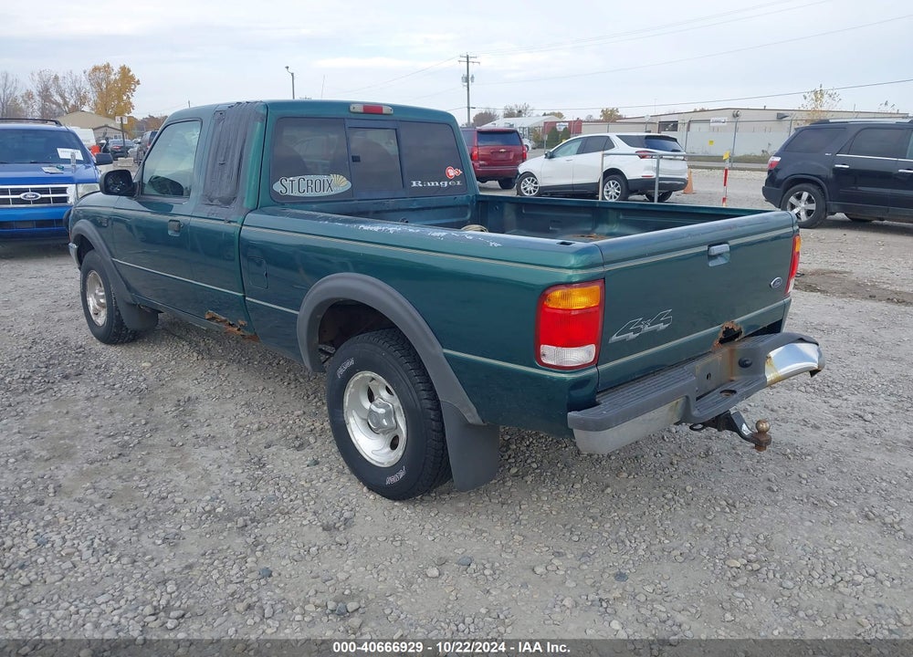 1999 FORD RANGER XLT VIN: 1FTZR15XXXPA61642
