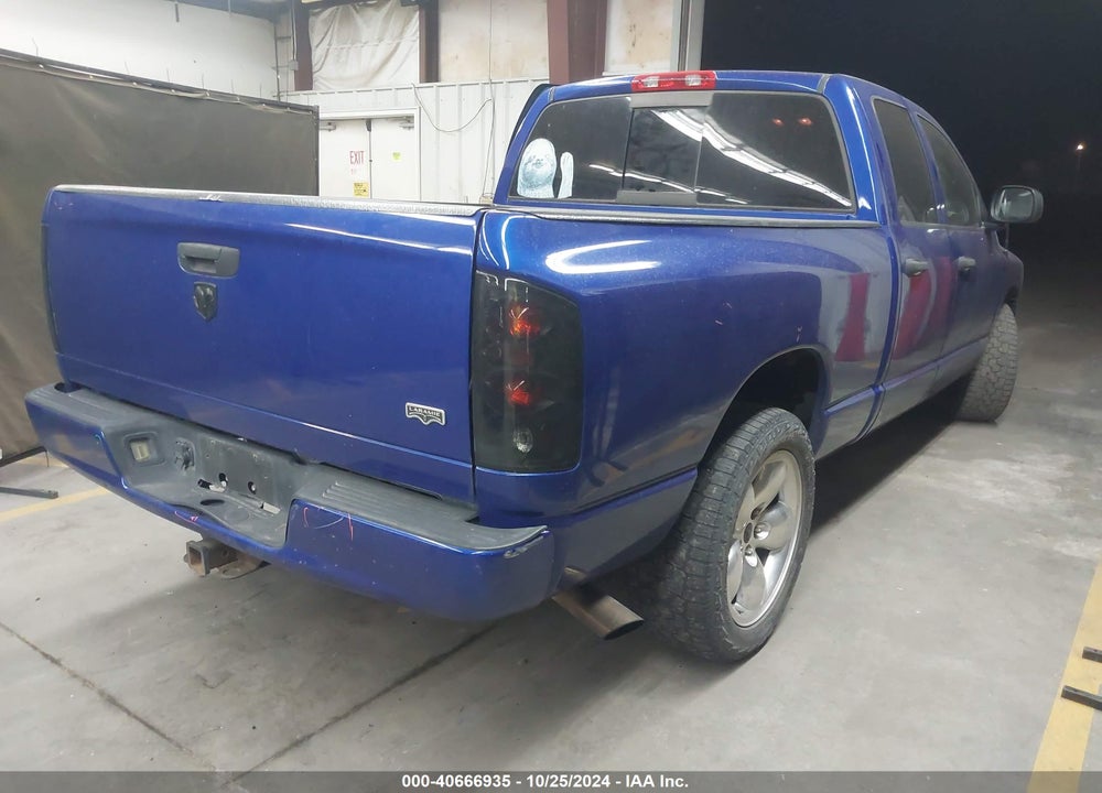 2005 DODGE RAM 1500 SLT/LARAMIE VIN: 1D7HA18D05S172463