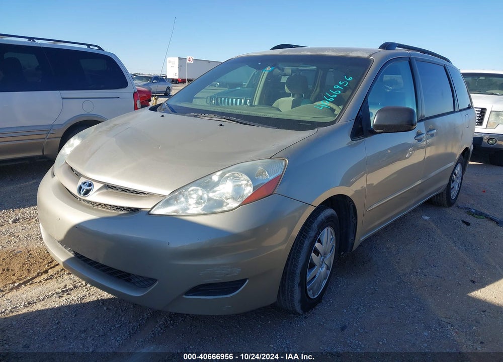 2008 TOYOTA SIENNA LE VIN: 5TDZK23C78S198796