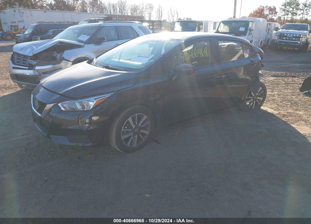 2021 NISSAN VERSA SV XTRONIC CVT VIN: 3N1CN8EV0ML884423