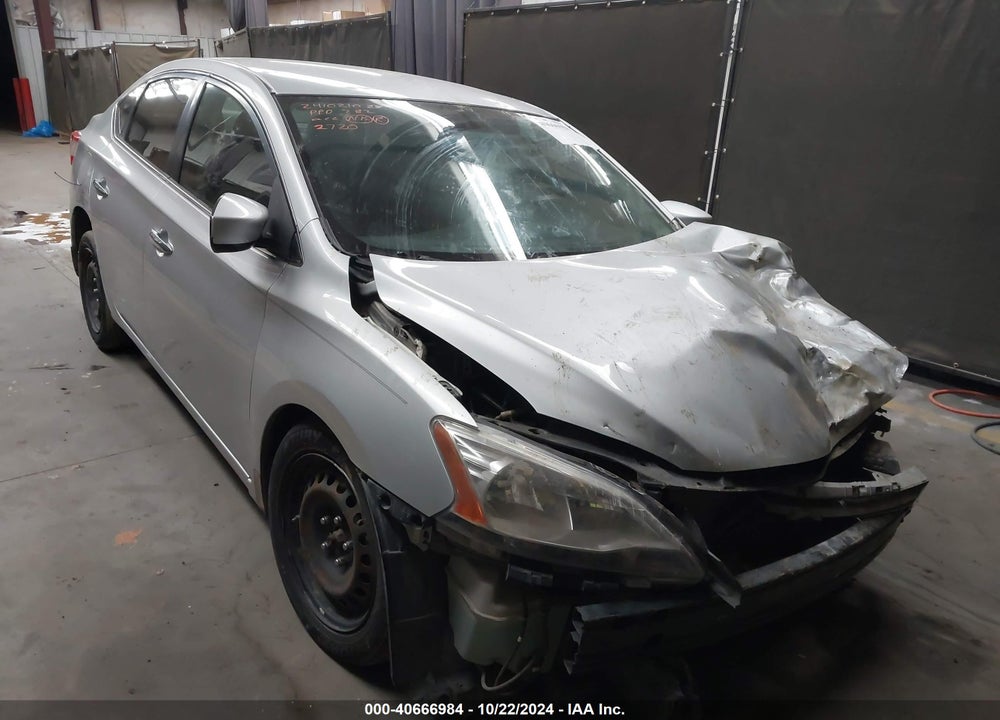 2015 NISSAN SENTRA S VIN: 3N1AB7AP7FY222720