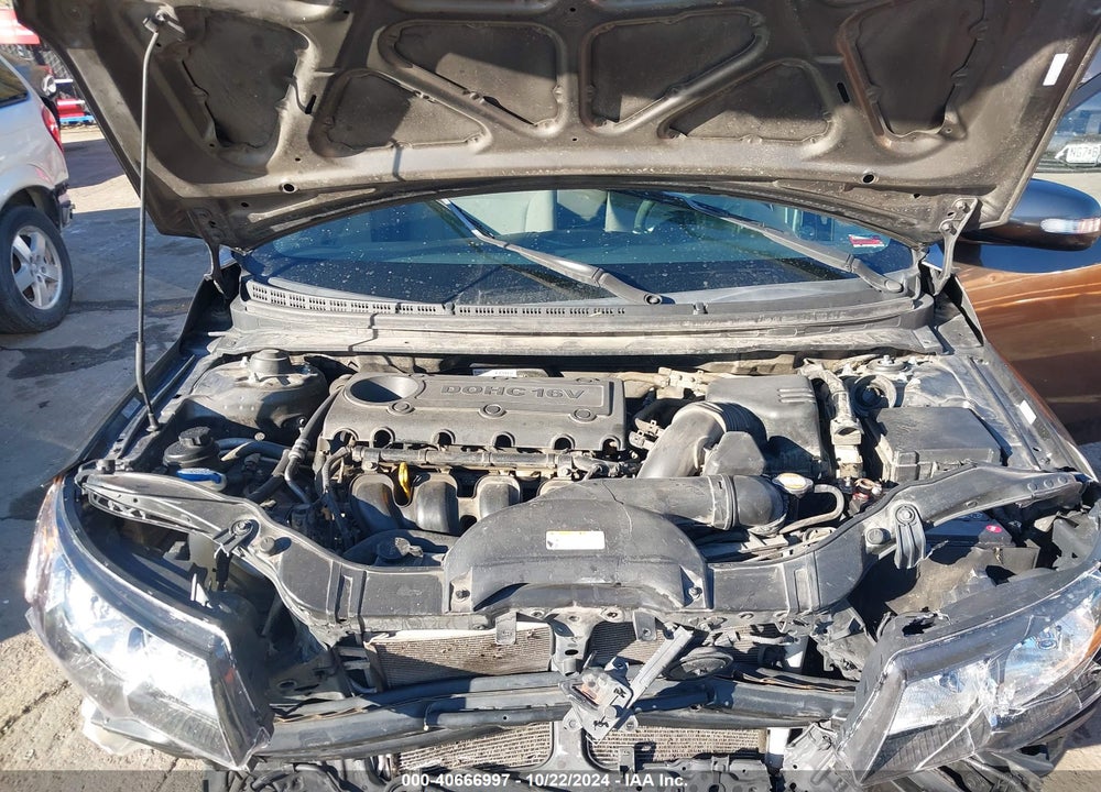 2010 KIA FORTE EX VIN: KNAFU4A24A5047474