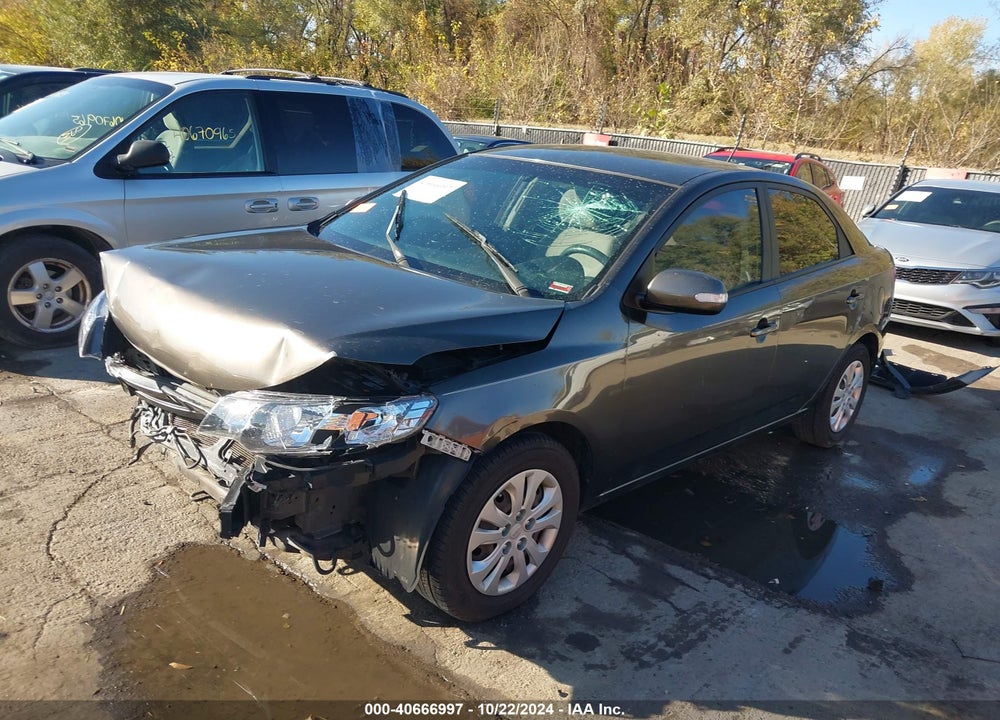 2010 KIA FORTE EX VIN: KNAFU4A24A5047474