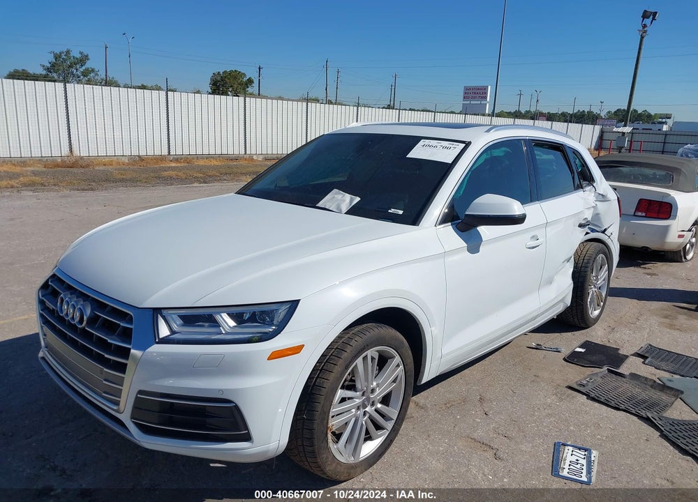 2019 AUDI Q5 45 PREMIUM VIN: WA1BNAFY7K2101132