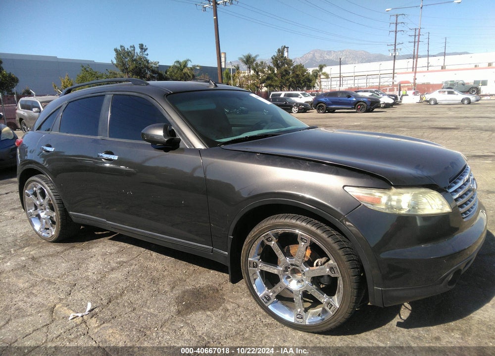 2003 INFINITI FX35 VIN: JNRAS08U23X101638