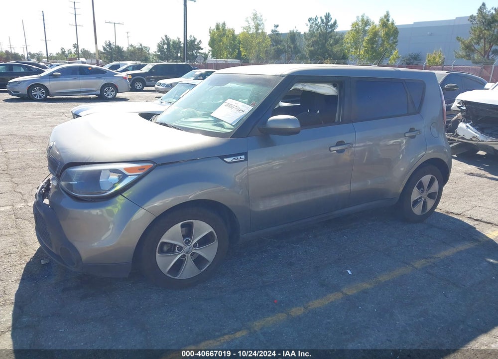 2016 KIA SOUL VIN: KNDJN2A24G7387591
