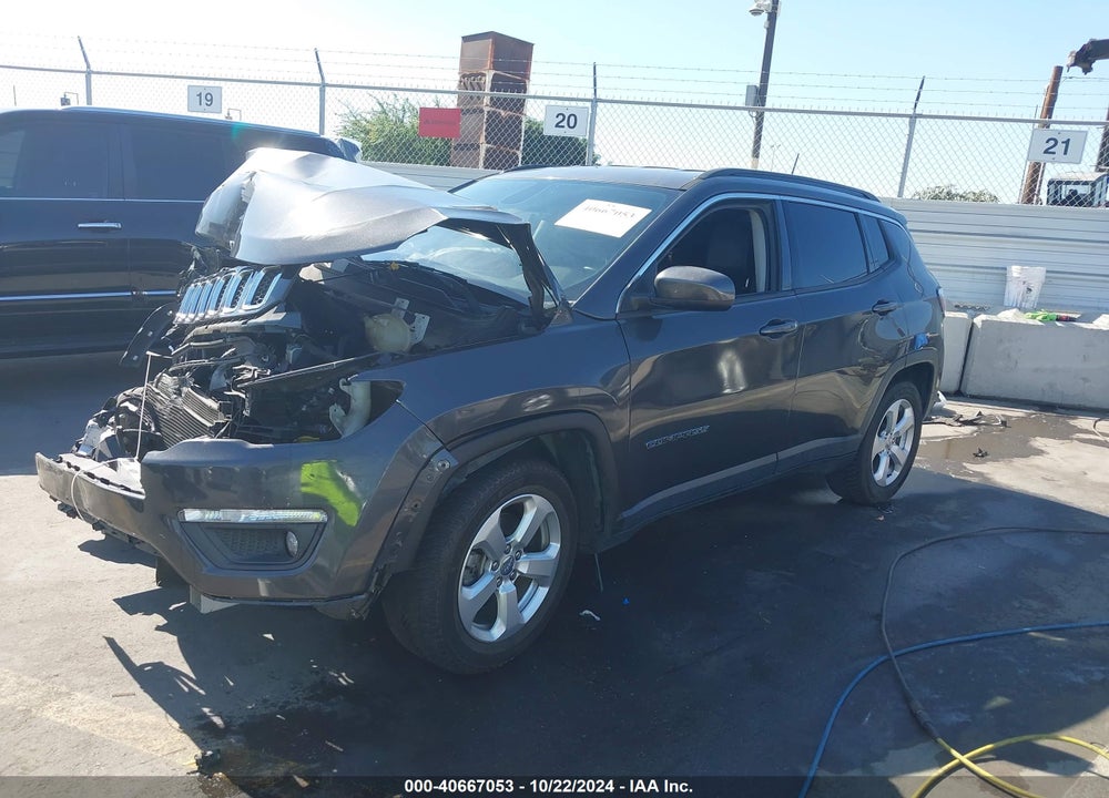 2018 JEEP COMPASS LATITUDE FWD VIN: 3C4NJCBB1JT502104