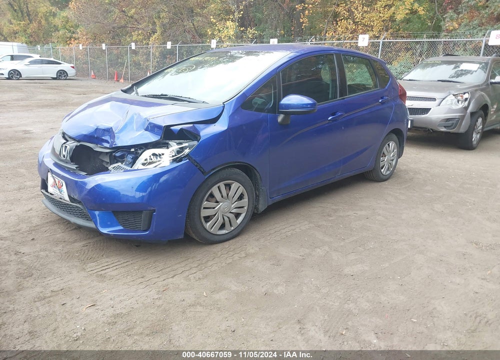 2015 HONDA FIT LX VIN: 3HGGK5G5XFM732568