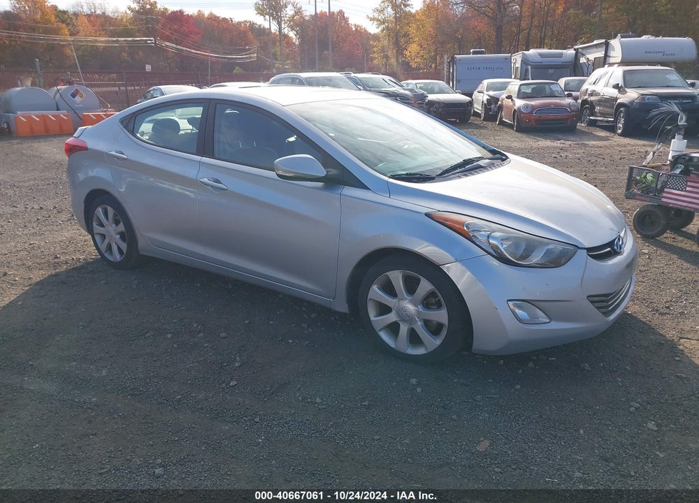 2013 HYUNDAI ELANTRA LIMITED VIN: 5NPDH4AE8DH284658