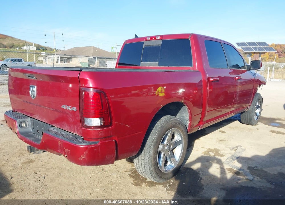 2013 RAM 1500 SPORT VIN: 1C6RR7MT0DS507721