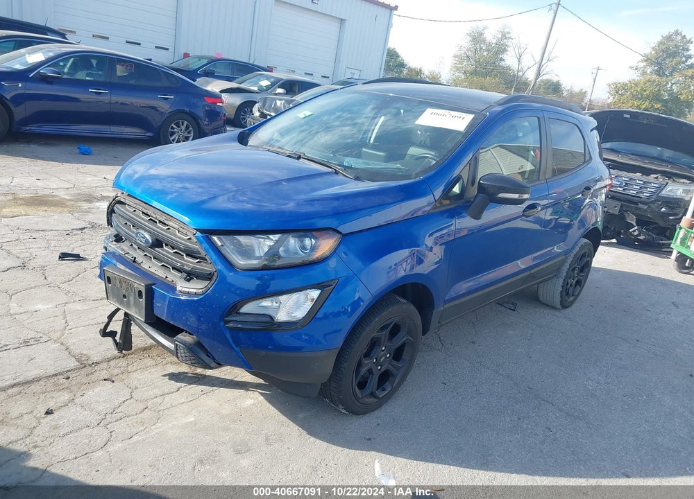 2021 FORD ECOSPORT SES VIN: MAJ6S3JL2MC422361