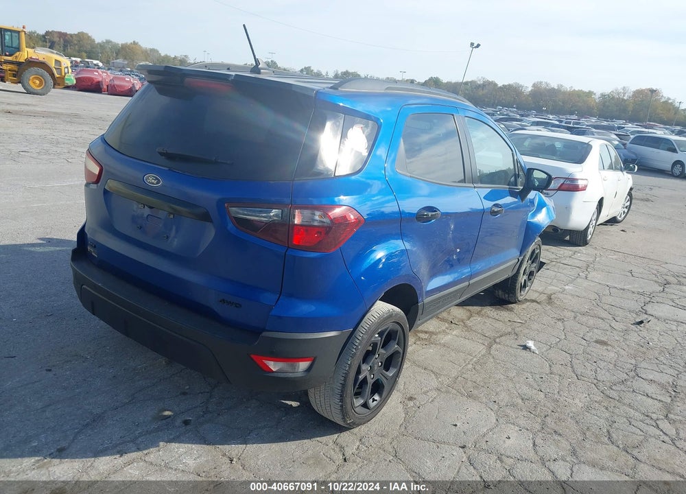2021 FORD ECOSPORT SES VIN: MAJ6S3JL2MC422361