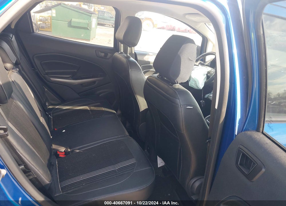 2021 FORD ECOSPORT SES VIN: MAJ6S3JL2MC422361