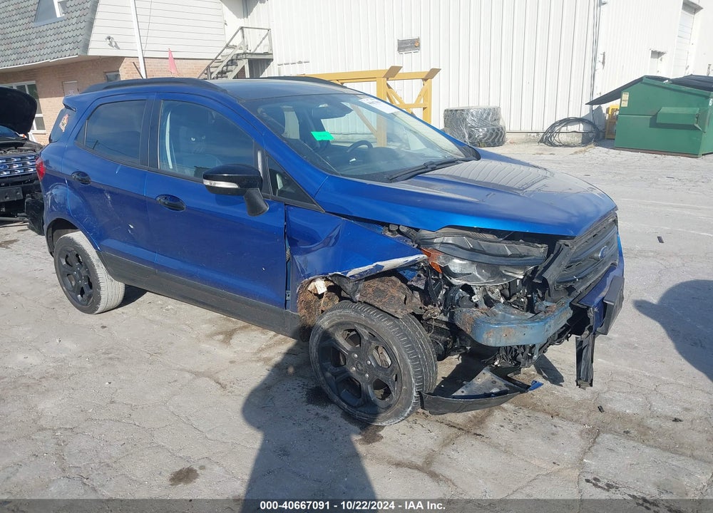 2021 FORD ECOSPORT SES VIN: MAJ6S3JL2MC422361