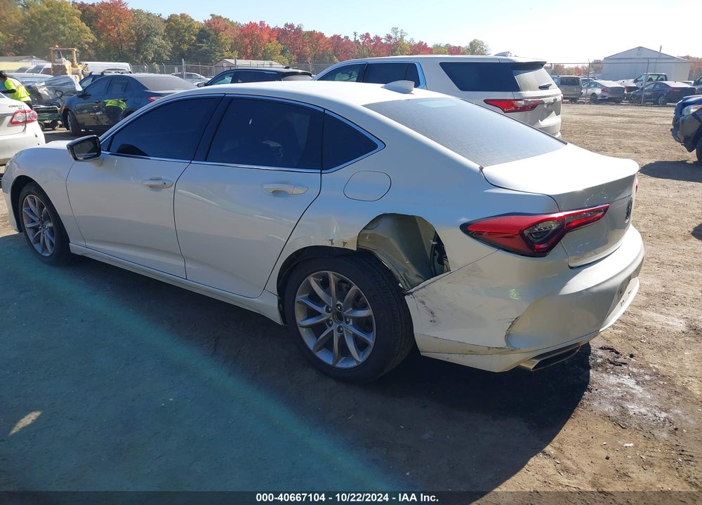 2021 ACURA TLX STANDARD VIN: 19UUB5F37MA015378