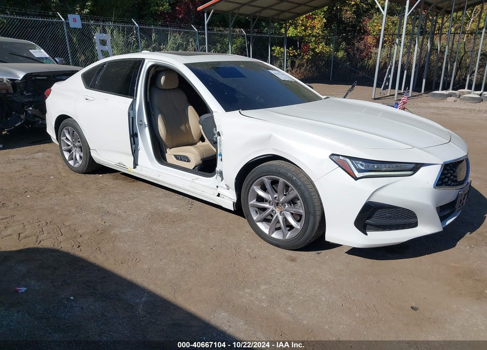2021 ACURA TLX STANDARD VIN: 19UUB5F37MA015378