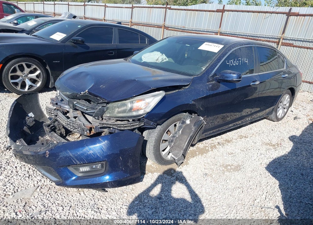 2014 HONDA ACCORD EX-L VIN: 1HGCR2F82EA300489