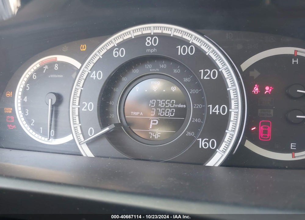 2014 HONDA ACCORD EX-L VIN: 1HGCR2F82EA300489
