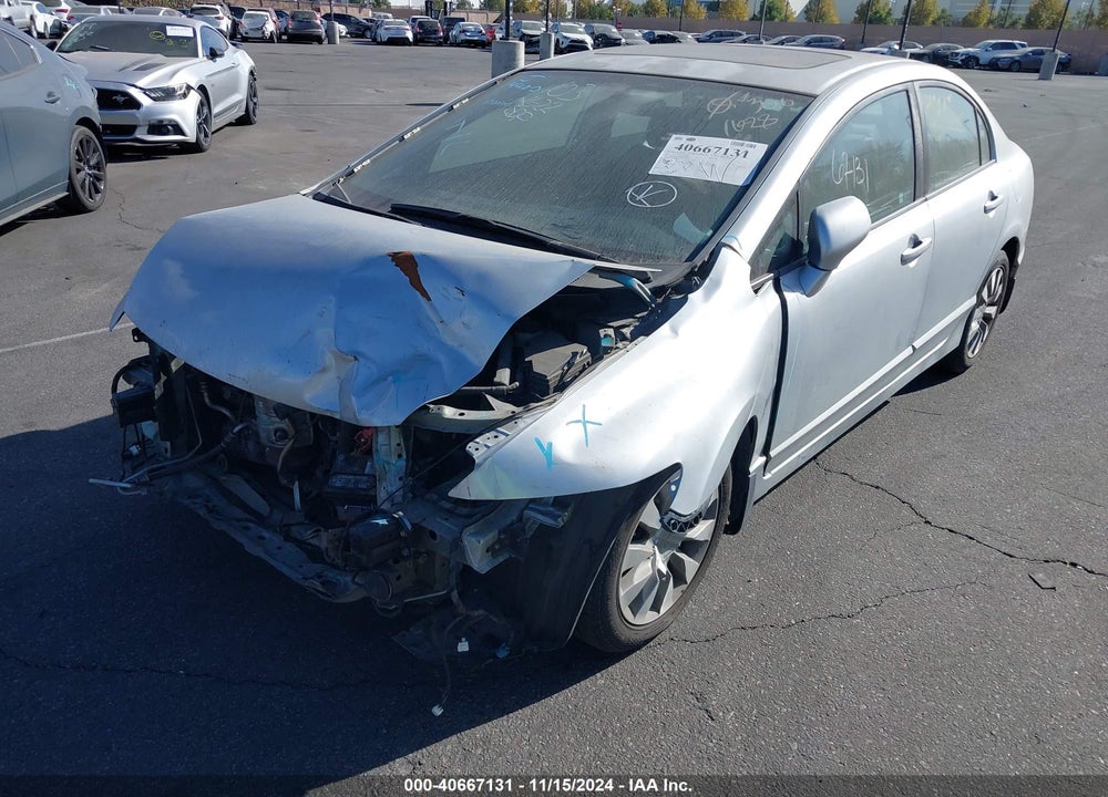 2011 HONDA CIVIC EX-L VIN: 2HGFA1F91BH533669