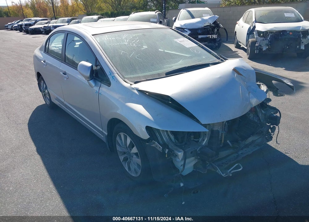 2011 HONDA CIVIC EX-L VIN: 2HGFA1F91BH533669