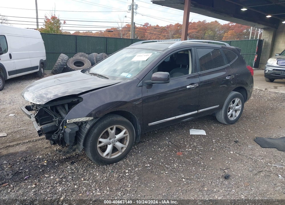 2011 NISSAN ROGUE SV VIN: JN8AS5MV9BW263142