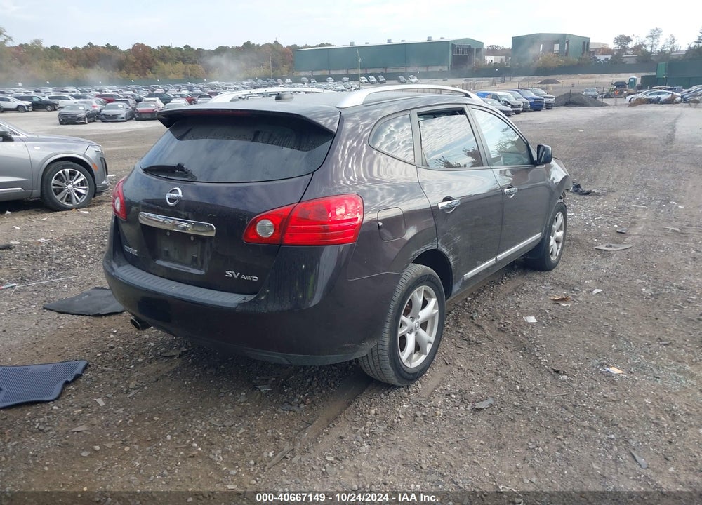 2011 NISSAN ROGUE SV VIN: JN8AS5MV9BW263142