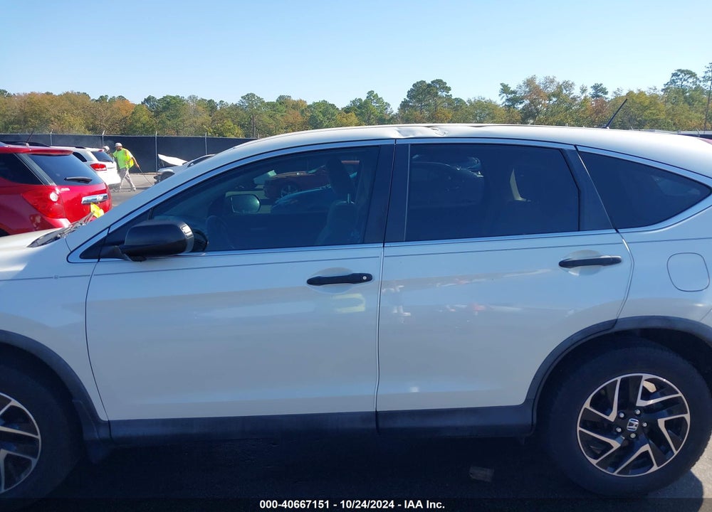 2016 HONDA CR-V SE VIN: 5J6RM3H47GL031558
