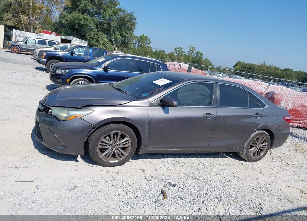2015 TOYOTA CAMRY SE VIN: 4T1BF1FKXFU044154