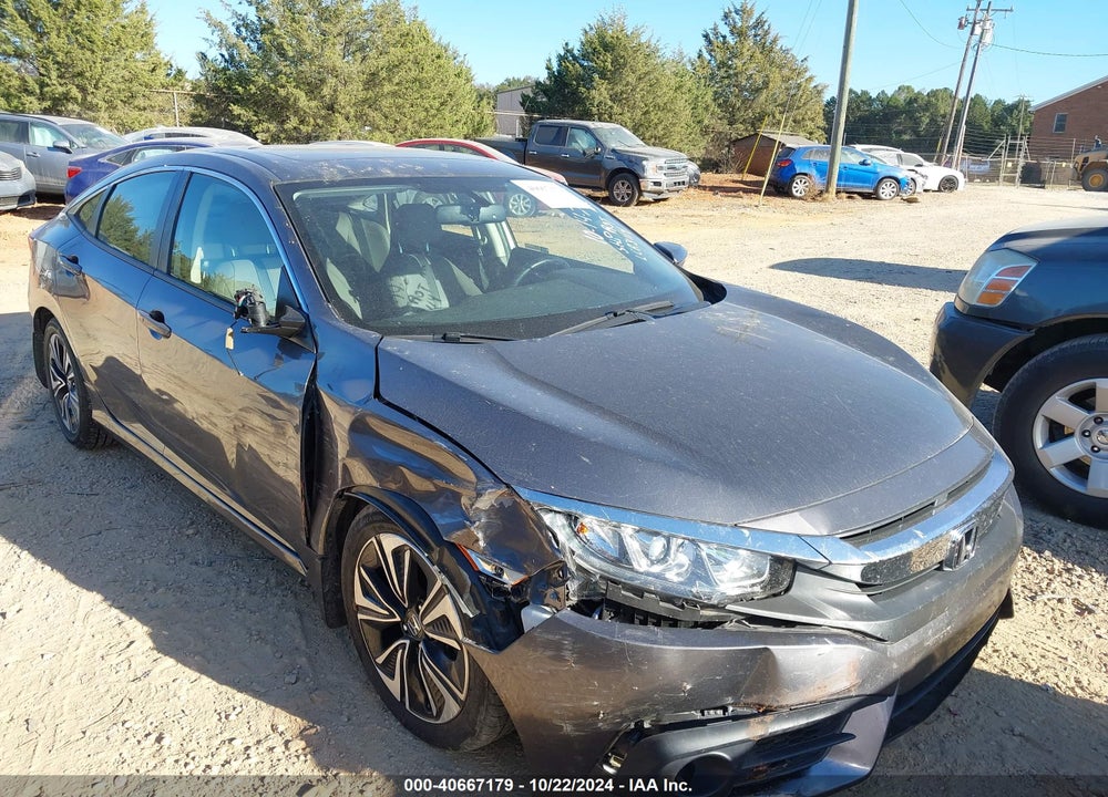 2018 HONDA CIVIC EX-L VIN: JHMFC1F72JX031155
