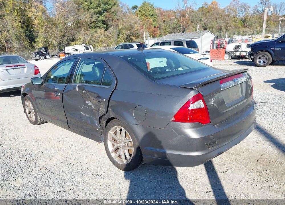 2012 FORD FUSION SEL VIN: 3FAHP0JA4CR236800