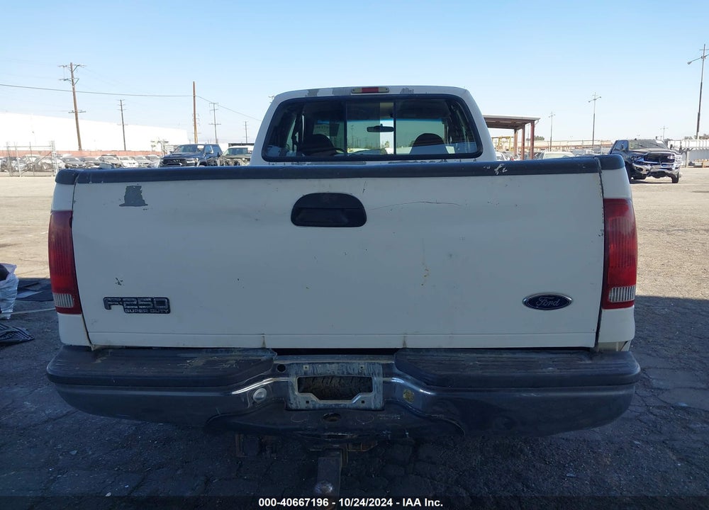 2001 FORD F-250 LARIAT/XL/XLT VIN: 3FTNX20L91MA05395