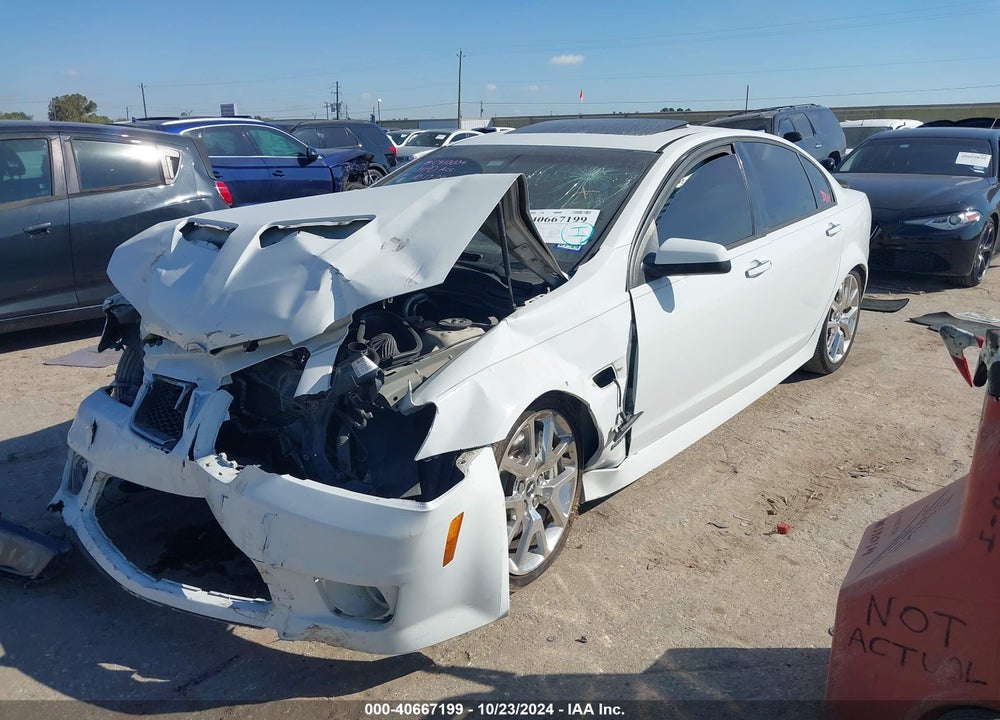 2009 PONTIAC G8 GXP VIN: 6G2EP57W29L308735
