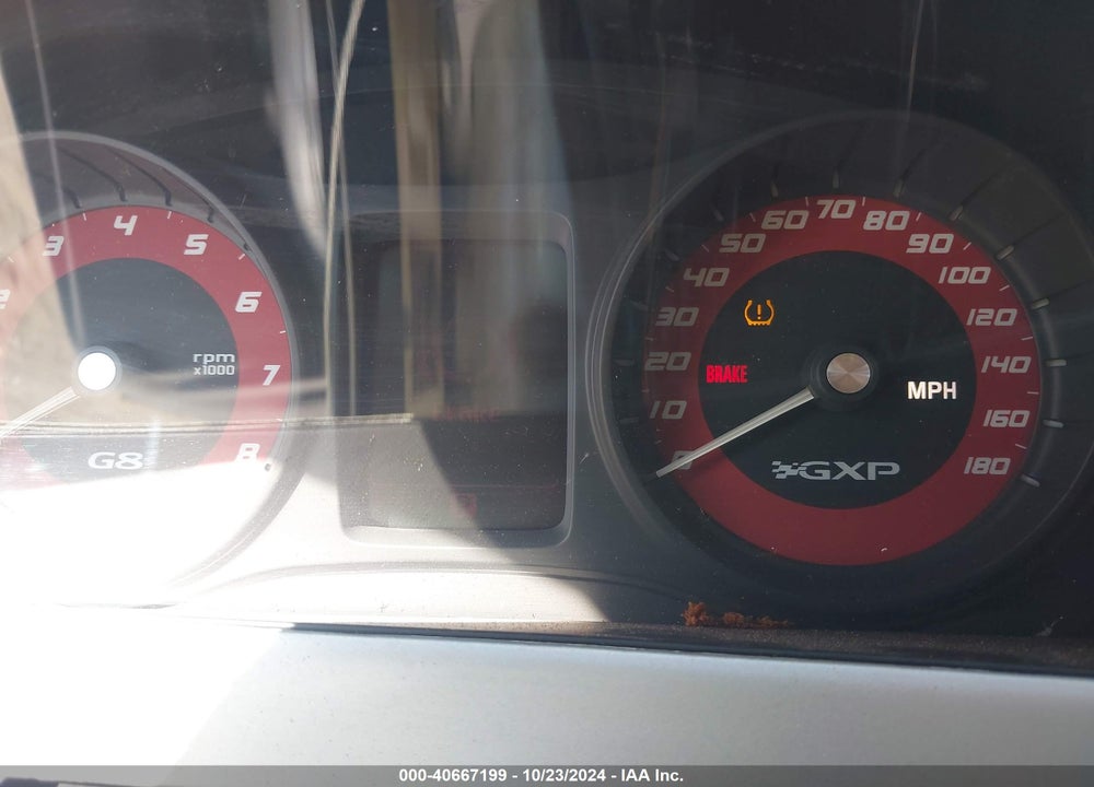 2009 PONTIAC G8 GXP VIN: 6G2EP57W29L308735