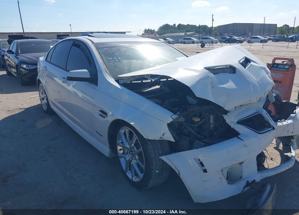 2009 PONTIAC G8 GXP VIN: 6G2EP57W29L308735