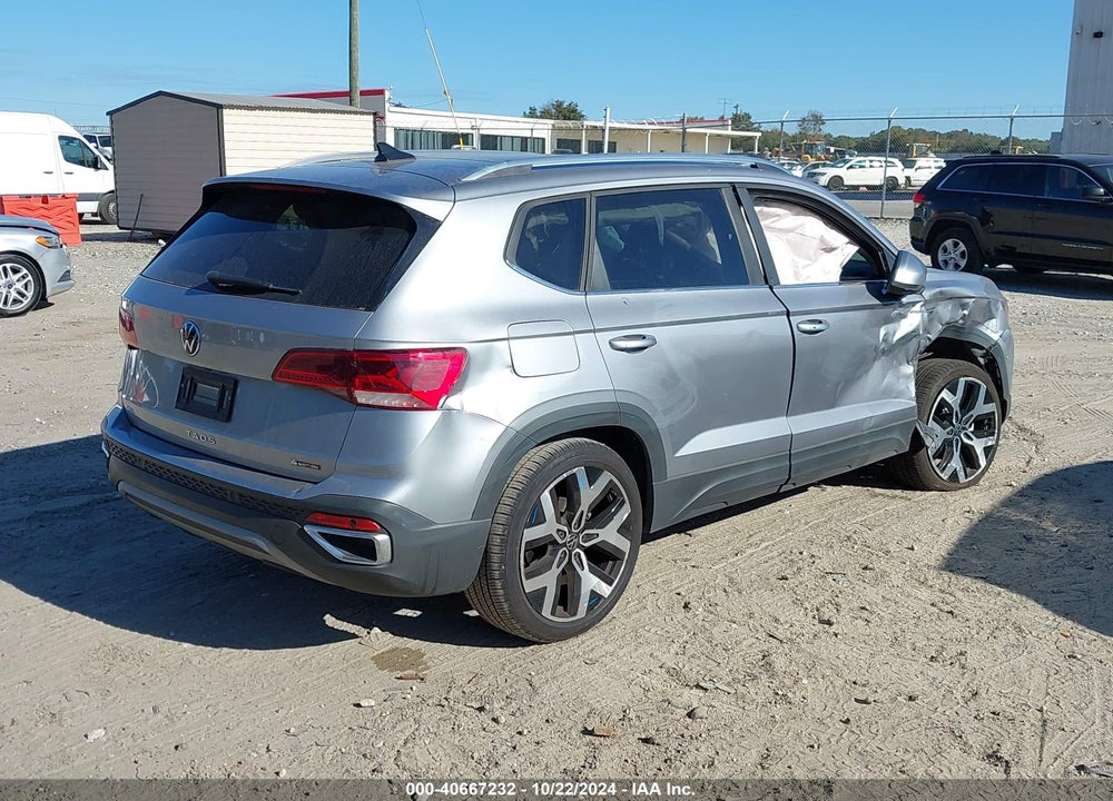 2023 VOLKSWAGEN TAOS 1.5T SEL VIN: 3VV2X7B23PM313712