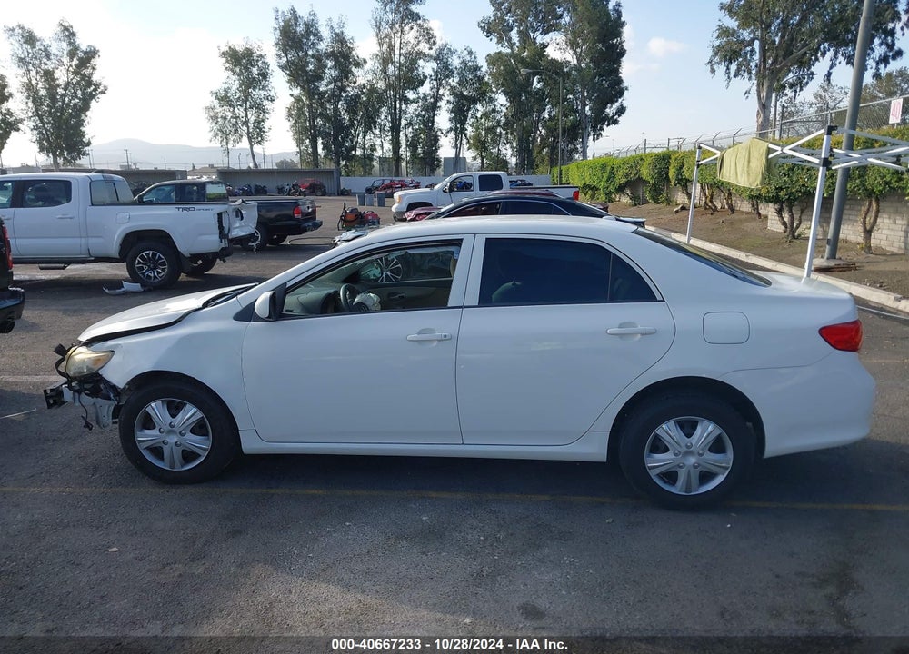 2009 TOYOTA COROLLA LE VIN: JTDBL40E099083229