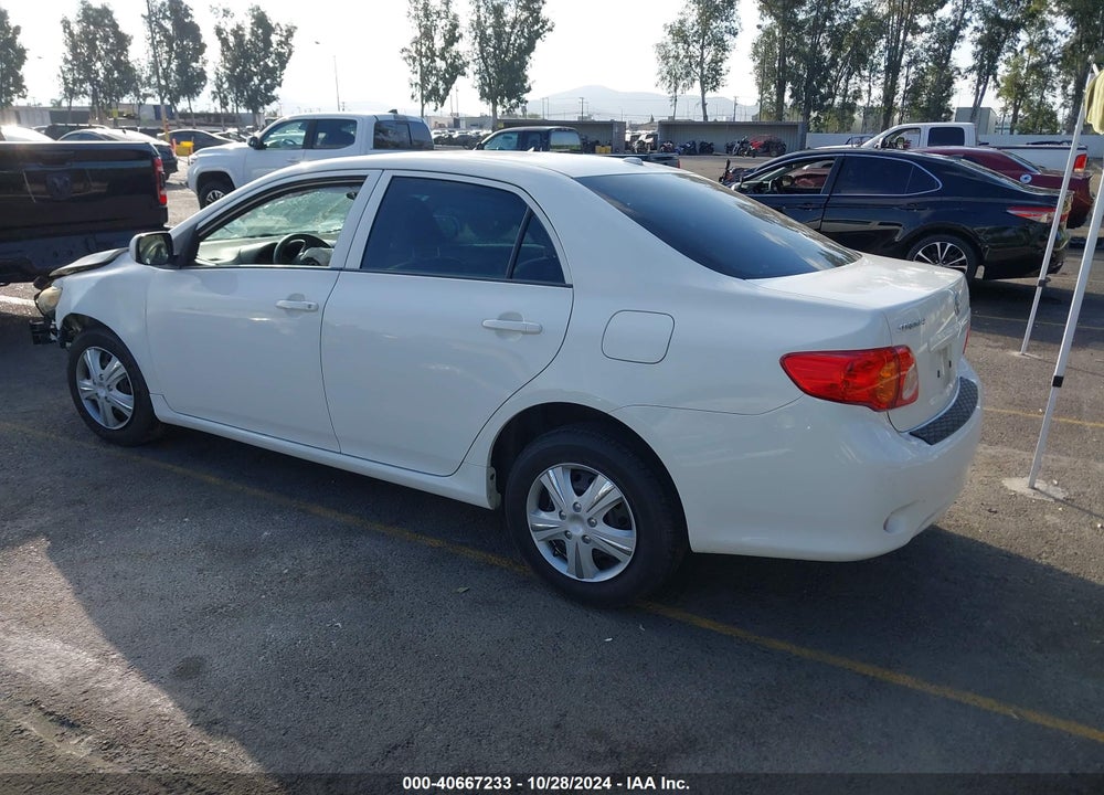 2009 TOYOTA COROLLA LE VIN: JTDBL40E099083229