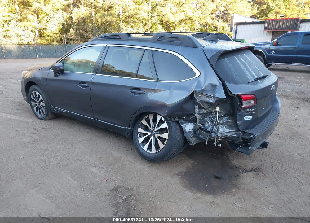 2017 SUBARU OUTBACK 2.5I LIMITED VIN: 4S4BSANC5H3246088