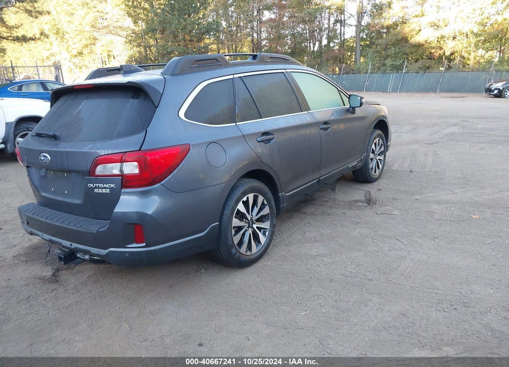 2017 SUBARU OUTBACK 2.5I LIMITED VIN: 4S4BSANC5H3246088