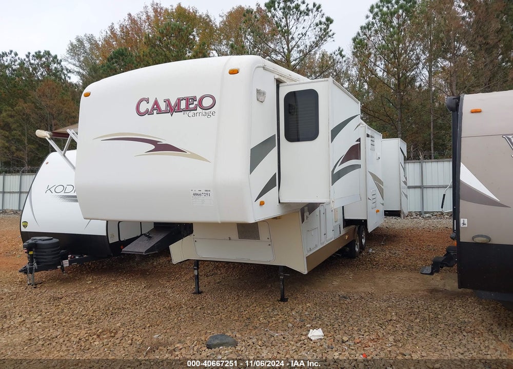 2008 CARRIAGE CAMEO 33CKQ VIN: 16F62E5R481A09415