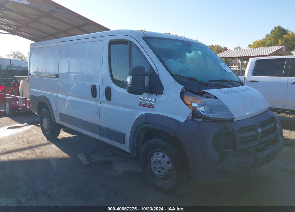 2017 RAM PROMASTER 1500 LOW ROOF 136 WB VIN: 3C6TRVAG7HE536529